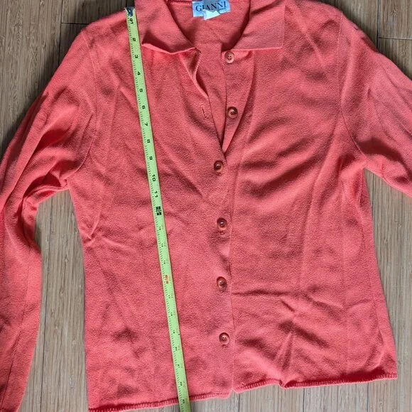 Vintage salmon sweater by Gianni Sport - Picture 4 of 5